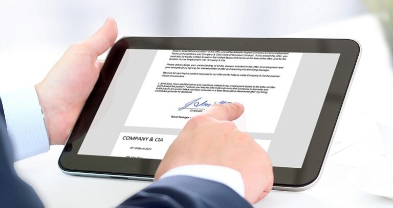 Fitur Sign on Document ezSign untuk Keamanan Dokumen Digital