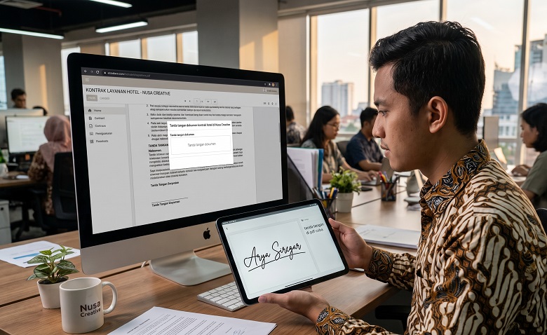 Cara Tanda Tangan di PDF Tanpa Print dan Scan Lagi