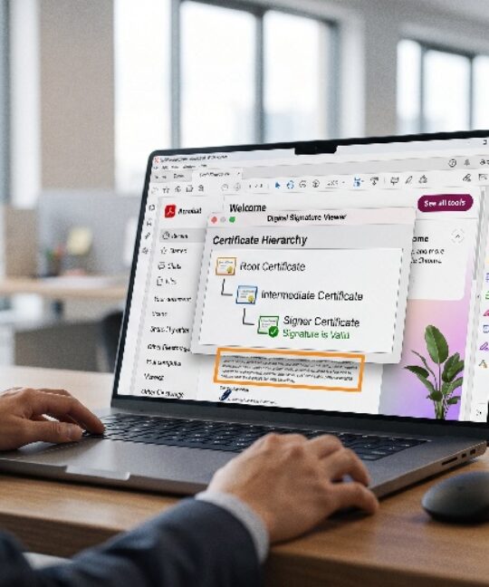 Certificate Chain Kenapa Adobe Bilang Identitas Tidak Dikenal