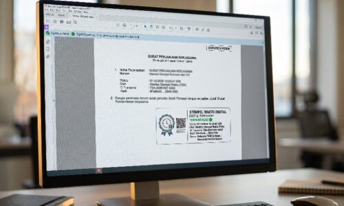 Stempel Waktu Dokumen: Bukti Kapan Tanda Tangan Dibubuhkan